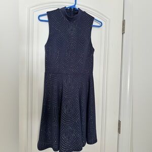 City Studio Navy Blue Formal Dress